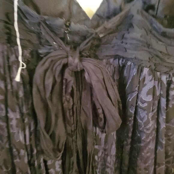 Milly of New York Silk Blend Floral Burnout Spaghetti Strap Dress Size 4 - Picture 5 of 10